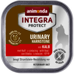 Animonda Integra Protect Urinary Harnsteine Borjú nedvestáp húgykövesség kezelésére 100g (86611) - vetpluspatika
