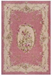 Mojdywan Szőnyeg, konyhai járólap 75x150cm, csúszásgátló rózsaszín hagyományos minta (46659)