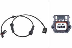 HELLA Snímač počtu otáčok kolesa HELLA 6PU 358 252-291 (6PU 358 252-291)