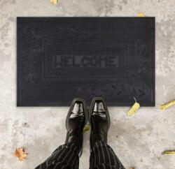 Relaxdays Lábtörlő kész gumi Welcome felirattal 40 x 60 cm csúszásmentes (10039363)