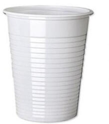  Pohár 2 dl műanyag 100 db/csomag fehér (7359) - iroszer24