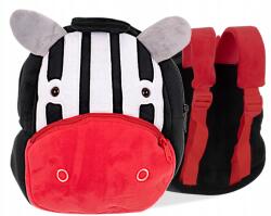 KIK KX7427 Gyerek plüss hátizsák Zebra (KX7427)