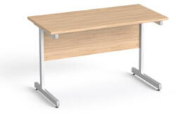 MAYAH Íróasztal, szürke fémlábbal, 120x70 cm, MAYAH "Freedom SV-25", tölgy (SV-B712 K/ IBXA25T) - iroszer24