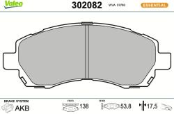 VALEO Sada brzdových platničiek kotúčovej brzdy VALEO 302082 (302082)