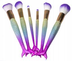 KIK KX8042 Sellő Kozmetikai Ecsetkészlet 6 db (KX8042)