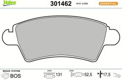 VALEO Sada brzdových platničiek kotúčovej brzdy VALEO 301462 (301462)