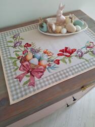  Húsvéti szalvéta 40x50 cm 1290LI Virágok