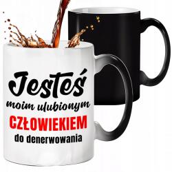 Style Couture Mágikus Bögre Fekete Matt Te Vagy A Kedvenc Emberem Ajándék ( Magiczny JESTEŚ MOIM ULUBIONYM CZŁOWIEKIEM)