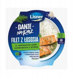 Lisner Étel Egyszerre Lazacfilé Krémes Kapormártással 360G