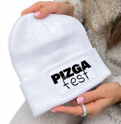  Téli Sapka Beanie Fehér Ajándék Divatos Meleg P*zga Fest Vicces Unisex (Czapka BIAŁA P*ZGA FEST)