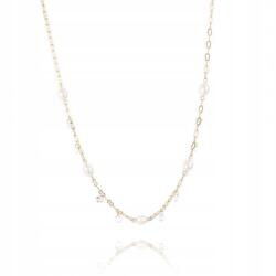 Ecarla 1526-os, aranyozott nemesacél nyaklánc (5903678538750)