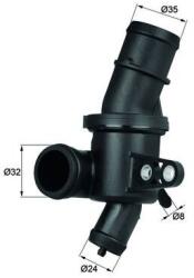 MAHLE Termostat chladenia MAHLE TH 4 80 (TH 4 80)