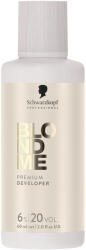Schwarzkopf Oxidant Crema 6% 20 Vol, Schwarzkopf Professional BlondMe Premium Developer - 60 ml