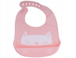 KIK KX6308_2 Szilikon előke zsebbel rózsaszín (KX6308_2)