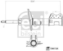Febi Bilstein Tlmič pérovania FEBI BILSTEIN 194154 (194154)