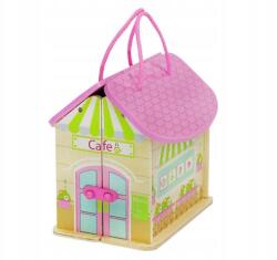 Mam Fából készült hordozható babaház, 6522 (00006522)