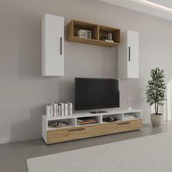 haaus Living Kos V16, Alb/Stejar Artisan, L 190 cm (921507)