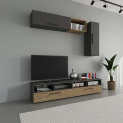 haaus Living Kos V13, Antracit/Stejar Artisan, L 190 cm (921668)
