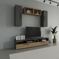 haaus Living Kos V16, Antracit/Stejar Artisan, L 190 cm (921699)