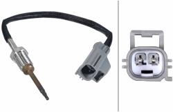 HELLA Snímač teploty výfukových plynov HELLA 6PT 358 226-511 (6PT 358 226-511)