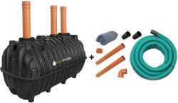 BioFos Fosă septică 2200L cu kit de instalare si drenaj+ transport inclus