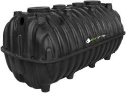 BioFos Fosă septică pentru 4 - 6 persoane, fosă de 2200 L