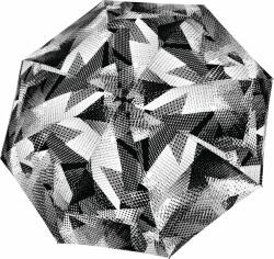 Doppler Umbrelă Magic Fiber, nuanțe de negru și gri (7441465DU)