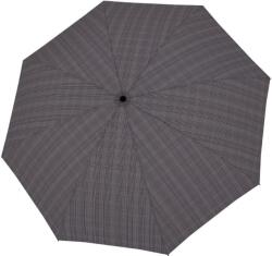 Doppler Umbrelă automată Magic Fiber, în carouri, gri (744146701)