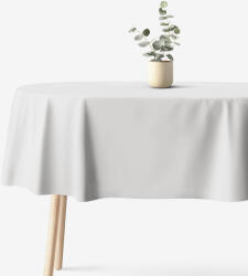 Goldea față de masă 100% bumbac - gri deschis - ovală 120 x 200 cm Fata de masa