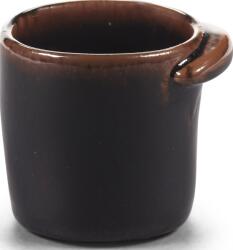 Serax Căni de cafea Out of Lines, 120 ml, maro-negru, 2 buc (B3624015-919)