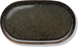 Serax Platouri Surface ovale, 25 cm, negru-gri, 2 buc (B5116218B) Tava