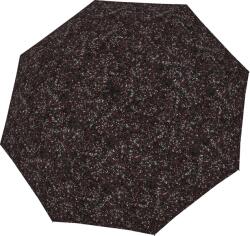 Doppler Umbrelă pliantă Magic Fiber, cu buline, neagră (7441465LI01)