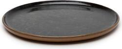 Serax Farfurii de masă Surface, 24 cm, negre-gri, 4 buc (B5116202B)