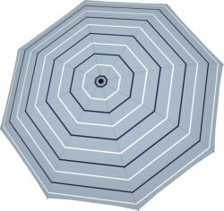 Doppler Umbrelă Magic Fiber, cu dungi, albastru deschis (7441465CY02)