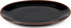 Serax Farfurii de mic dejun Out of Lines, 22, 5 cm, maro-negru, 2 buc (B3624003-919)