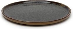Serax Farfurii pentru mic dejun Surface, 21 cm, negru-gri, 4 buc (B5116201B)