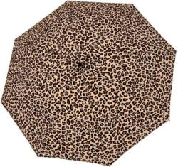 Doppler Umbrelă automată Hit Magic cu imprimeu leopard (744165PLE)
