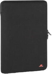 RIVACASE Husa notebook, Rivacase, Poliester/Neopren, Antisock, 15.6", Negru (5226 black)