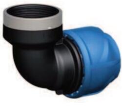 Georg Fischer iJOINT polipropilén könyök, 90°, 40 × 1 1/4" , belső menetes 158-400-033 (158-400-033)