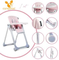 Cangaroo I eat etetőszék pink