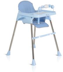 Moni Century etetőszék műanyag játékhíddal kék