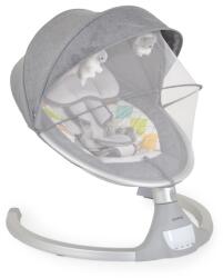 Cangaroo Iswing elektromos hinta 9 kg, 5 hintasebesség, szúnyoghálóval világosszürke