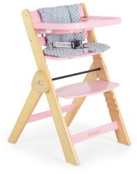 Cangaroo Caramel fa etetőszék pink