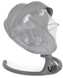 Cangaroo Iswing elektromos hinta 9 kg, 5 hintasebesség, szúnyoghálóval grafit