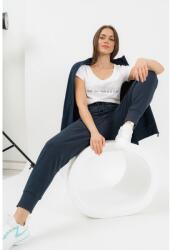 BUDMIL Női szabadidőnadrág magasított derékkal sötétkék XL (5996408892024)