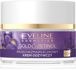 Eveline Cosmetics Gold & Retinol intenzíven tápláló krém a ráncok ellen 60+ 50 ml