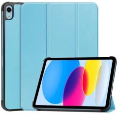 Gigapack ipad 11 (2025) tok álló, bőr hatású aktív flip, asztali tartó, világoskék (GP-133349)