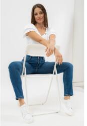 BUDMIL Skinny fit női farmernadrág kék push-up 20480125-002261 (5996408901009)