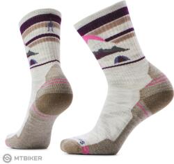 Smartwool Hike Light Cushion Mountain Moon Crew női zokni, ash (M)