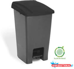 Planet Szemetes kuka pedálos műanyag 70 literes antracit/fekete UP228-216 (62271)